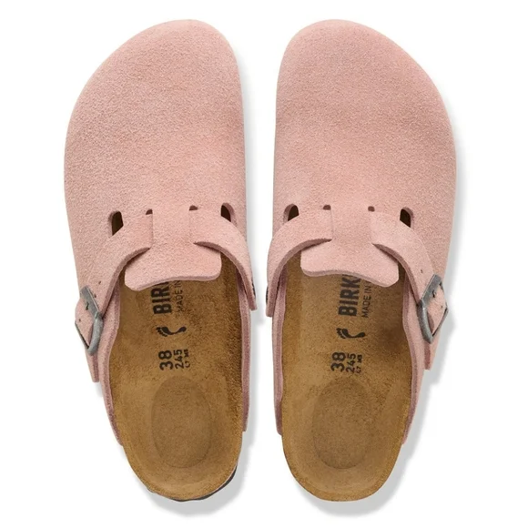 Birkenstock Boston Suede Leather, Color Pink Clay, Retail $154.95 USD - Picture 4 of 16